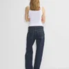 Denim Forum Salma Super Lo-rise Straight Jean