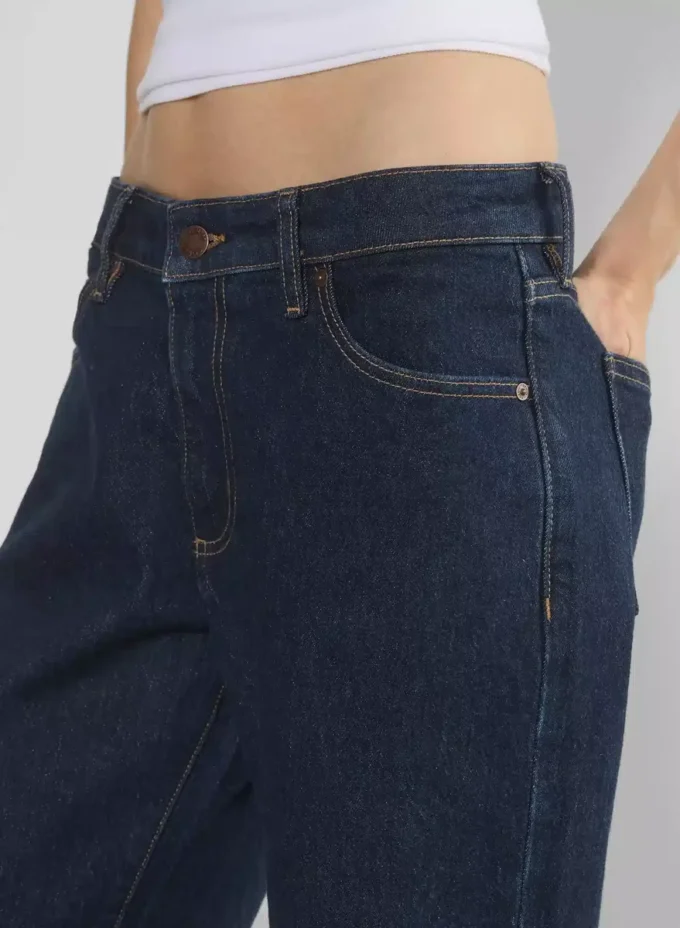 Denim Forum Salma Super Lo-rise Straight Jean