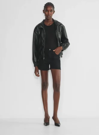 Denim Forum The ’50s Arlo Hi Mid-thigh Denim Short