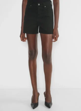 Denim Forum The ’50s Arlo Hi Mid-thigh Denim Short