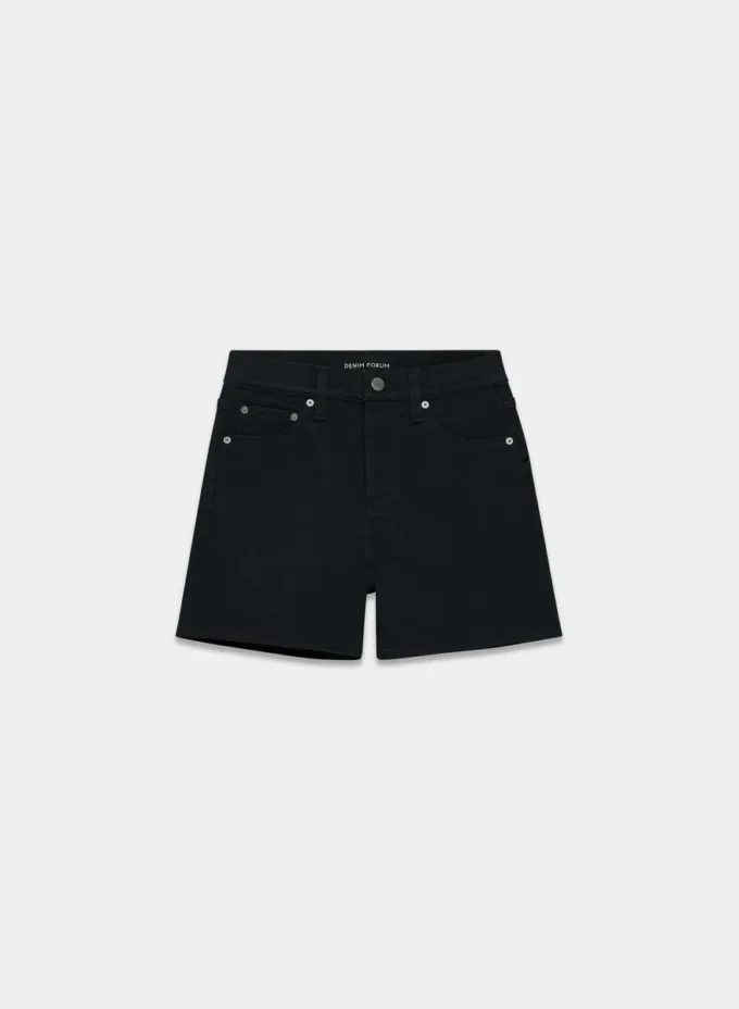 Denim Forum The ’50s Arlo Hi Mid-thigh Denim Short Denim Forum The ’50s Arlo Hi Mid-thigh Denim Short