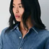 Denim Forum The ’80s Comfy Denim Shirt Denim Forum The ’80s Comfy Denim Shirt