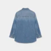 Denim Forum The ’80s Comfy Denim Shirt Denim Forum The ’80s Comfy Denim Shirt