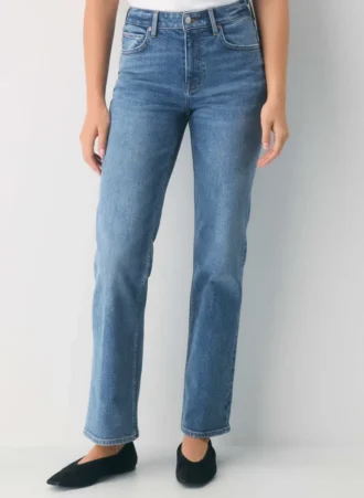 Denim Forum The ’90s Curve-fit Hi-rise Boot Jean