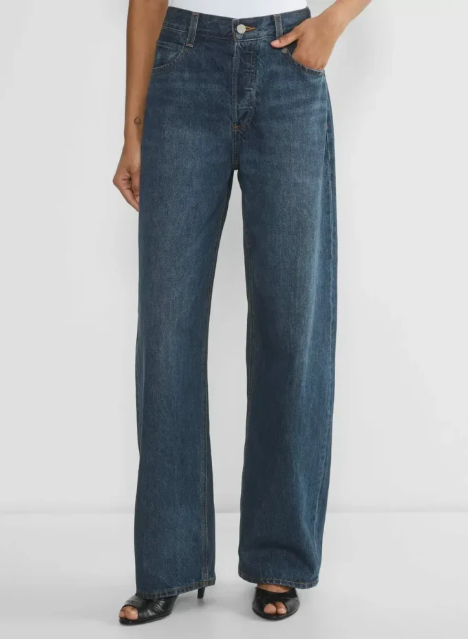 Denim Forum The ’90s Lo-rise Barrel Jean Denim Forum The ’90s Lo-rise Barrel Jean