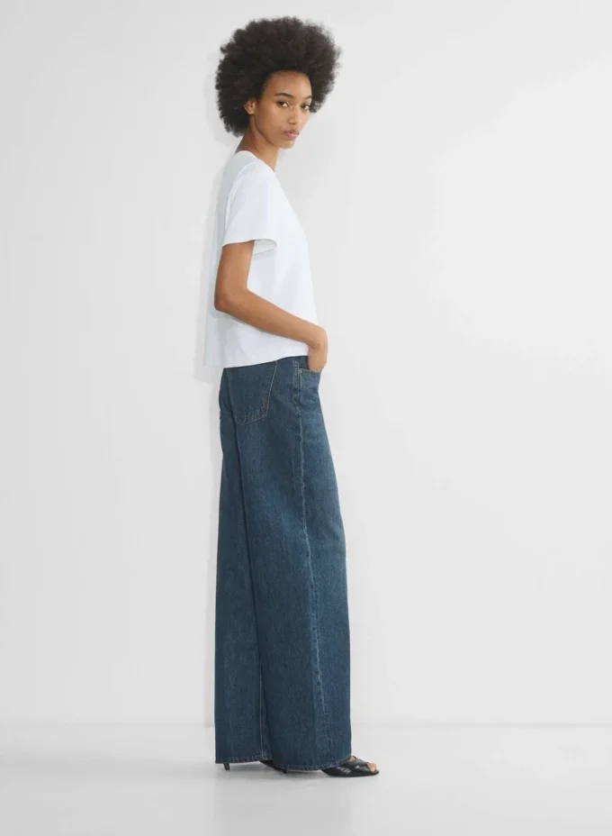 Denim Forum The ’90s Lo-rise Barrel Jean Denim Forum The ’90s Lo-rise Barrel Jean