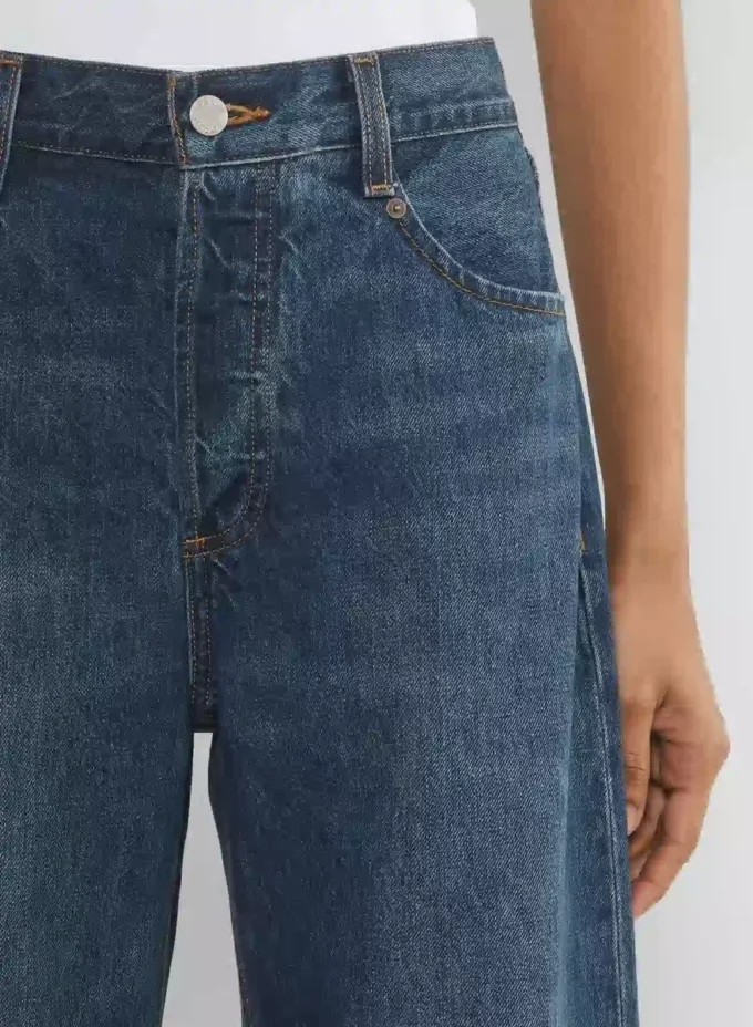 Denim Forum The ’90s Lo-rise Barrel Jean Denim Forum The ’90s Lo-rise Barrel Jean
