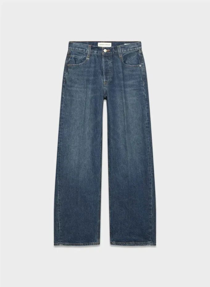 Denim Forum The ’90s Lo-rise Barrel Jean Denim Forum The ’90s Lo-rise Barrel Jean