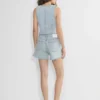 Denim Forum The ’90s Mia Denim Vest Denim Forum The ’90s Mia Denim Vest