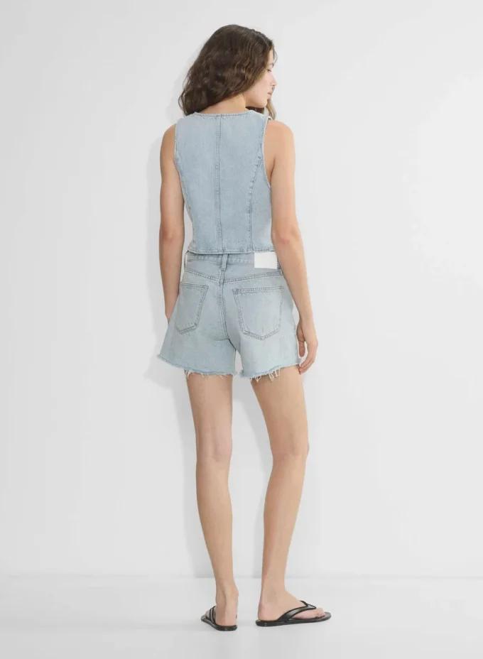 Denim Forum The ’90s Mia Denim Vest Denim Forum The ’90s Mia Denim Vest