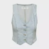 Denim Forum The ’90s Mia Denim Vest Denim Forum The ’90s Mia Denim Vest