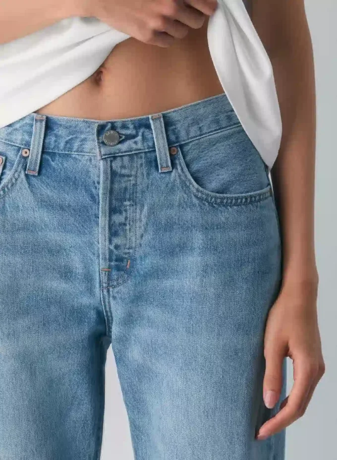 Denim Forum The ’90s Mid-rise Loose Tapered Jean Denim Forum The ’90s Mid-rise Loose Tapered Jean