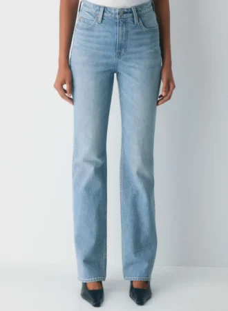 Denim Forum The ’90s Nina Hi-rise Slim Bootcut Jean