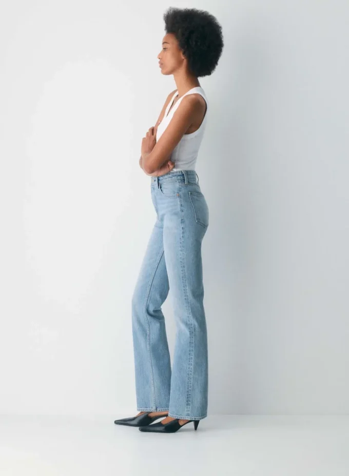 Denim Forum The ’90s Nina Hi-rise Slim Bootcut Jean Denim Forum The ’90s Nina Hi-rise Slim Bootcut Jean