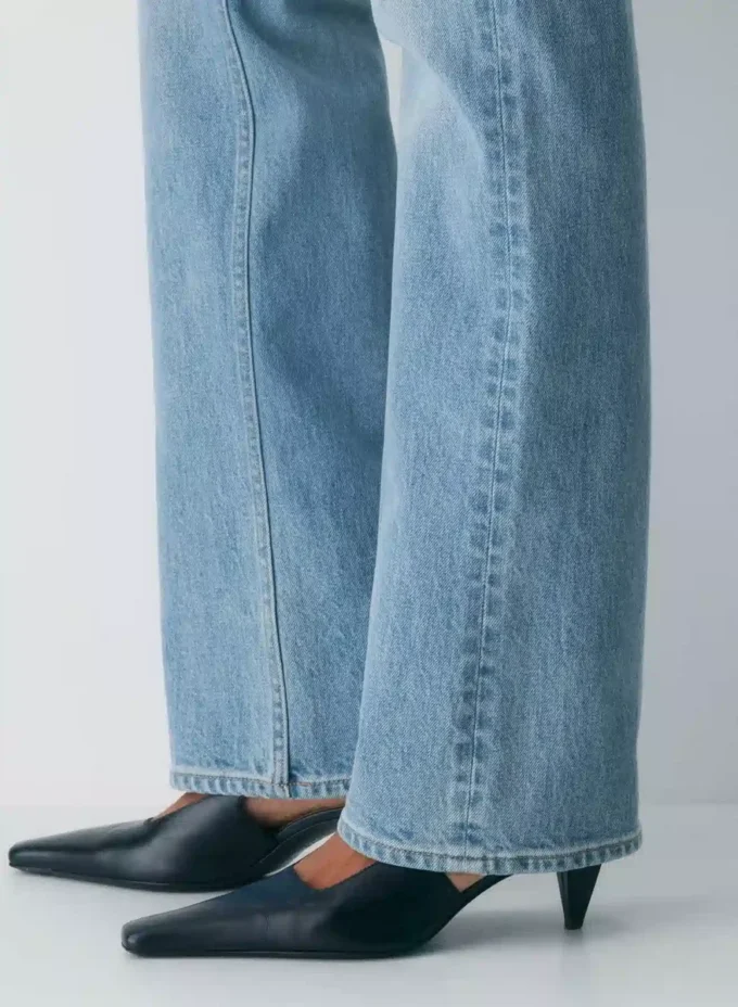 Denim Forum The ’90s Nina Hi-rise Slim Bootcut Jean Denim Forum The ’90s Nina Hi-rise Slim Bootcut Jean