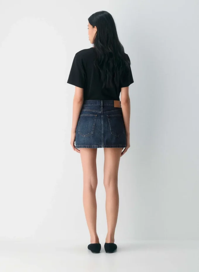 Denim Forum The ’90s Ricci Denim Skirt Denim Forum The ’90s Ricci Denim Skirt