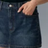 Denim Forum The ’90s Ricci Denim Skirt Denim Forum The ’90s Ricci Denim Skirt