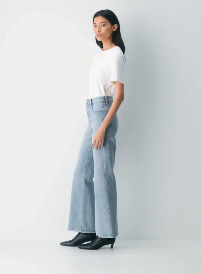 Denim Forum The ‘90s Snatched Hi-rise Wide Jean Denim Forum The ‘90s Snatched Hi-rise Wide Jean