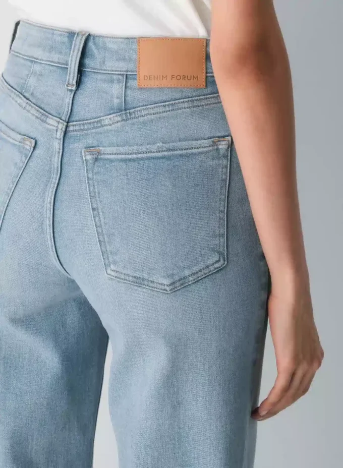 Denim Forum The ‘90s Snatched Hi-rise Wide Jean Denim Forum The ‘90s Snatched Hi-rise Wide Jean