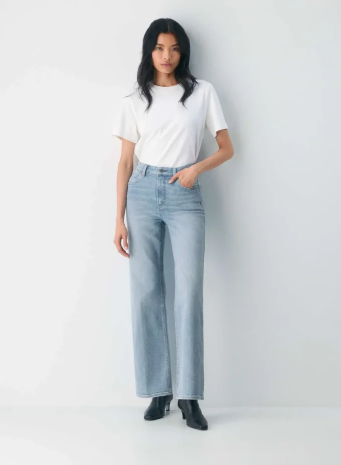 Denim Forum The ‘90s Snatched Hi-rise Wide Jean Denim Forum The ‘90s Snatched Hi-rise Wide Jean