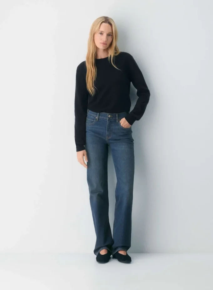 Denim Forum The ‘90s Snatched Mid-rise Straight Jean Denim Forum The ‘90s Snatched Mid-rise Straight Jean