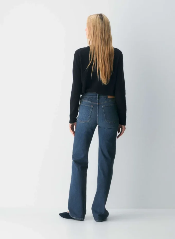 Denim Forum The ‘90s Snatched Mid-rise Straight Jean Denim Forum The ‘90s Snatched Mid-rise Straight Jean
