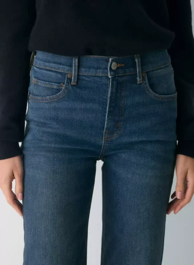 Denim Forum The ‘90s Snatched Mid-rise Straight Jean Denim Forum The ‘90s Snatched Mid-rise Straight Jean