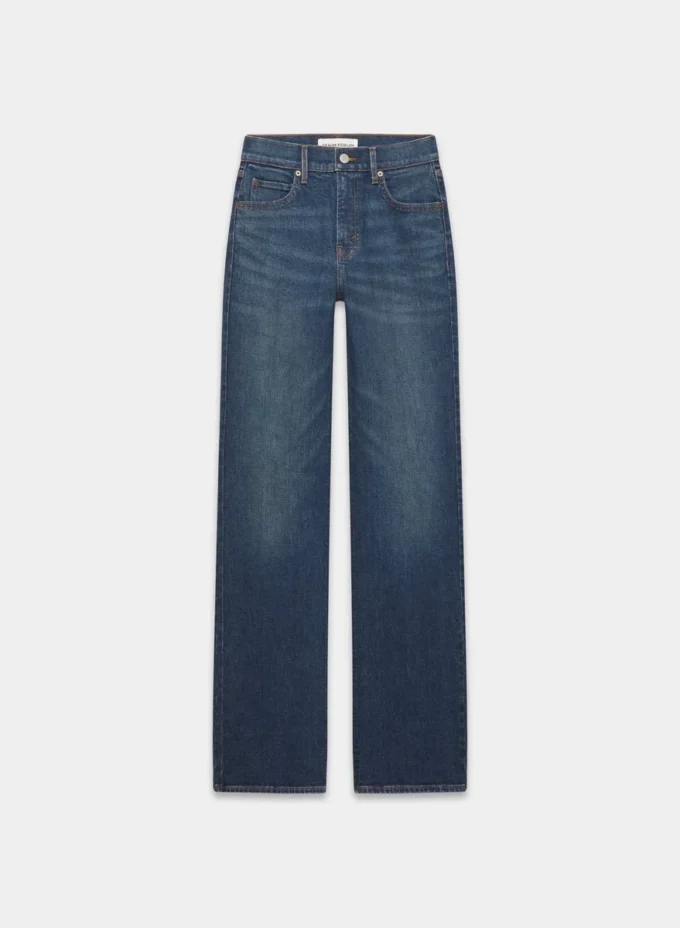 Denim Forum The ‘90s Snatched Mid-rise Straight Jean Denim Forum The ‘90s Snatched Mid-rise Straight Jean