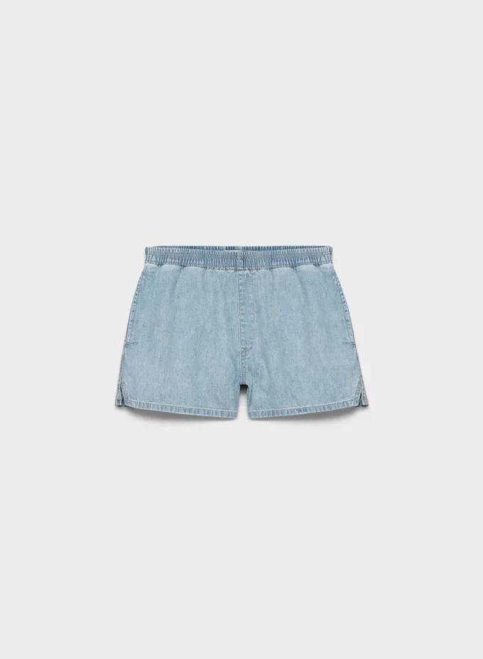 Denim Forum The ’90s So-soft Lo-rise Denim Short Denim Forum The ’90s So-soft Lo-rise Denim Short