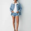 Denim Forum The ’90s Vintage Cut-off Denim Short Denim Forum The ’90s Vintage Cut-off Denim Short