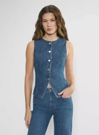 Denim Forum The ‘90s Vintage Denim Vest