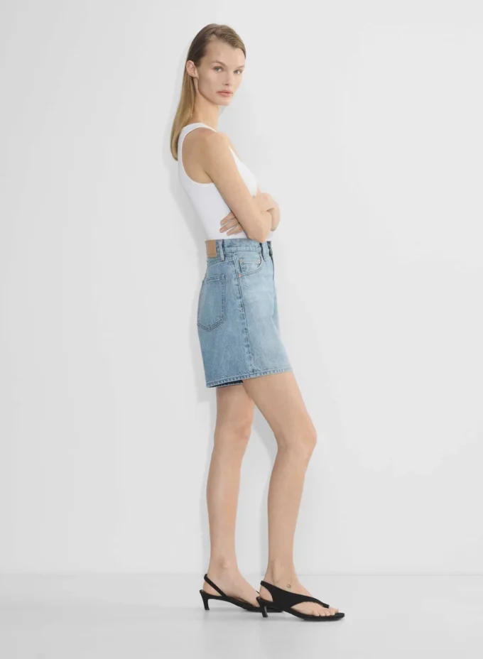Denim Forum The ’90s Vintage Hi-rise Baggy Denim Short Denim Forum The ’90s Vintage Hi-rise Baggy Denim Short