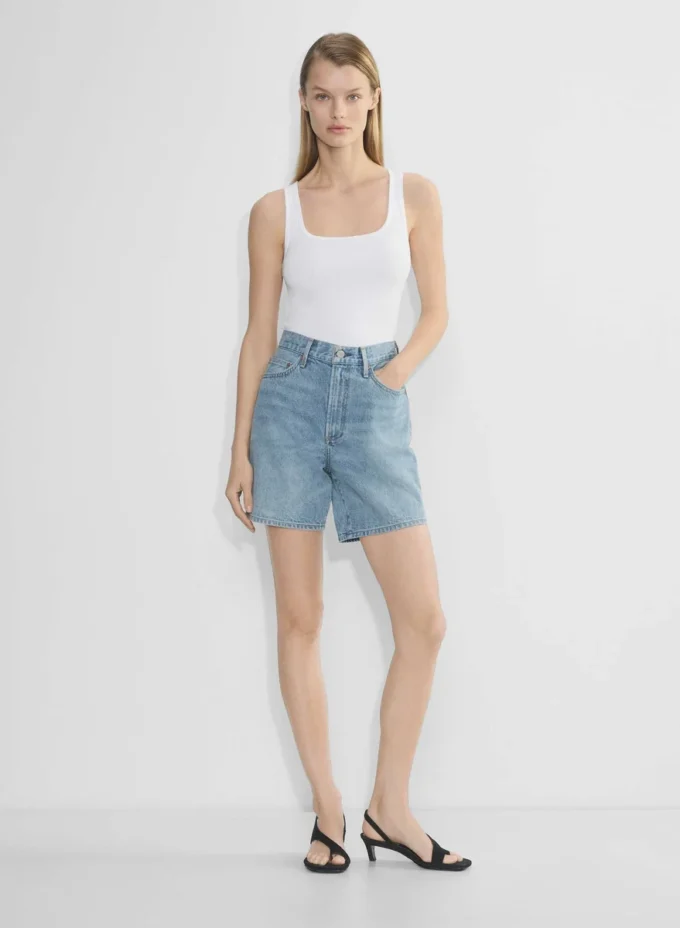 Denim Forum The ’90s Vintage Hi-rise Baggy Denim Short Denim Forum The ’90s Vintage Hi-rise Baggy Denim Short