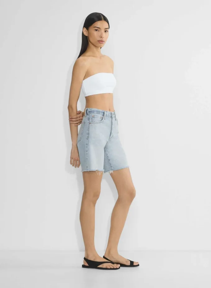 Denim Forum The ’90s Vintage Hi-rise Long Denim Short Denim Forum The ’90s Vintage Hi-rise Long Denim Short