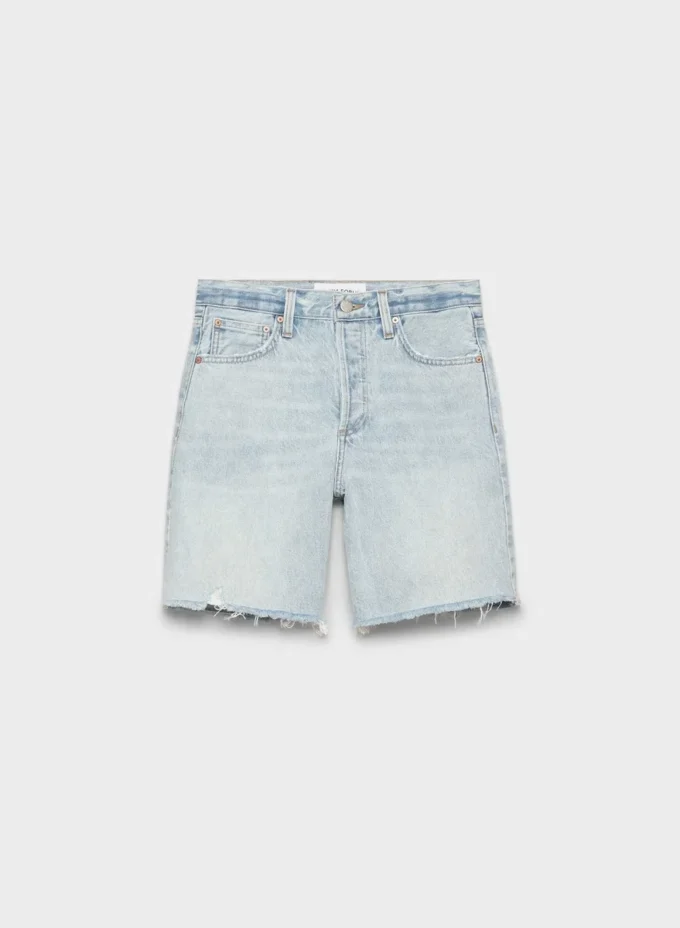 Denim Forum The ’90s Vintage Hi-rise Long Denim Short Denim Forum The ’90s Vintage Hi-rise Long Denim Short