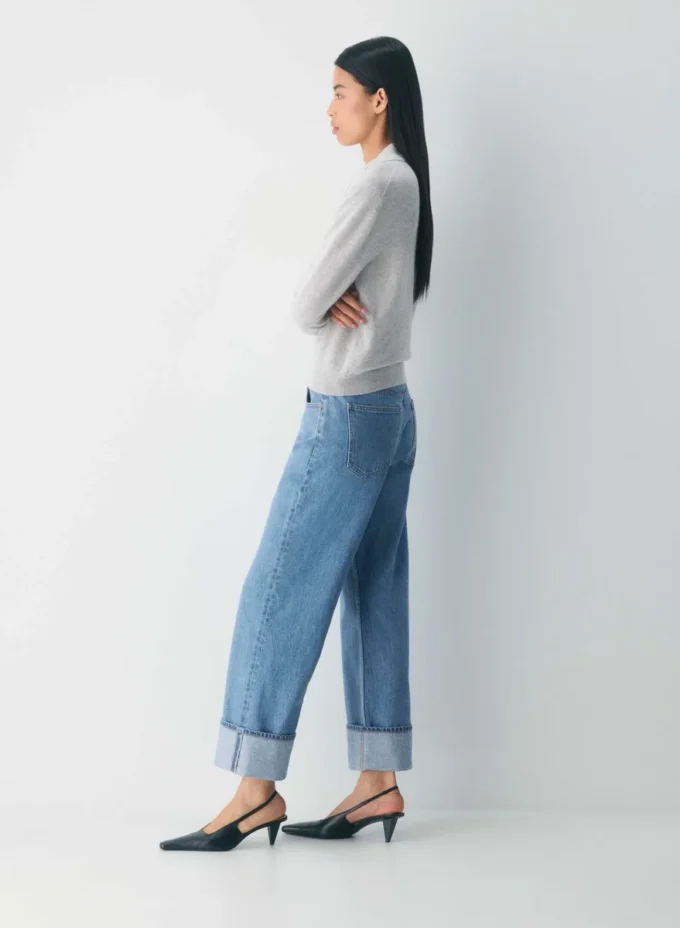 Denim Forum The ’90s Vintage Lo-rise Cuffed Jean Denim Forum The ’90s Vintage Lo-rise Cuffed Jean