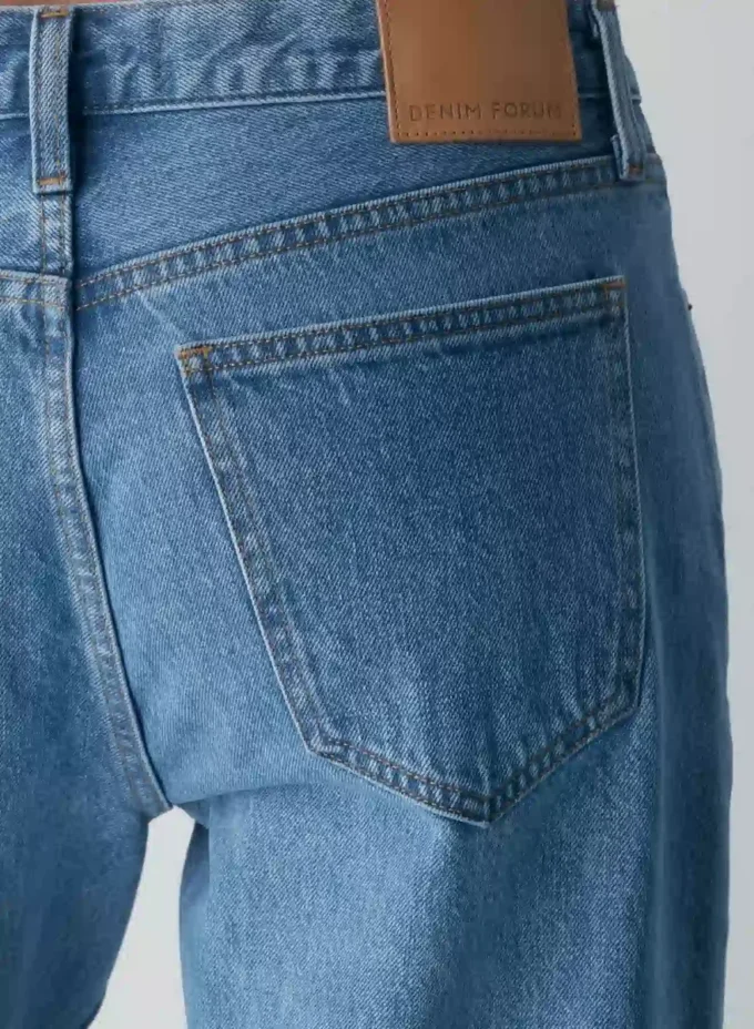 Denim Forum The ’90s Vintage Lo-rise Cuffed Jean Denim Forum The ’90s Vintage Lo-rise Cuffed Jean