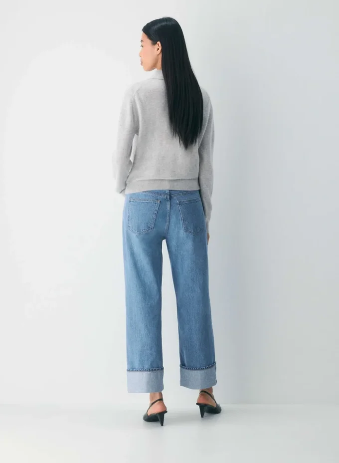 Denim Forum The ’90s Vintage Lo-rise Cuffed Jean Denim Forum The ’90s Vintage Lo-rise Cuffed Jean