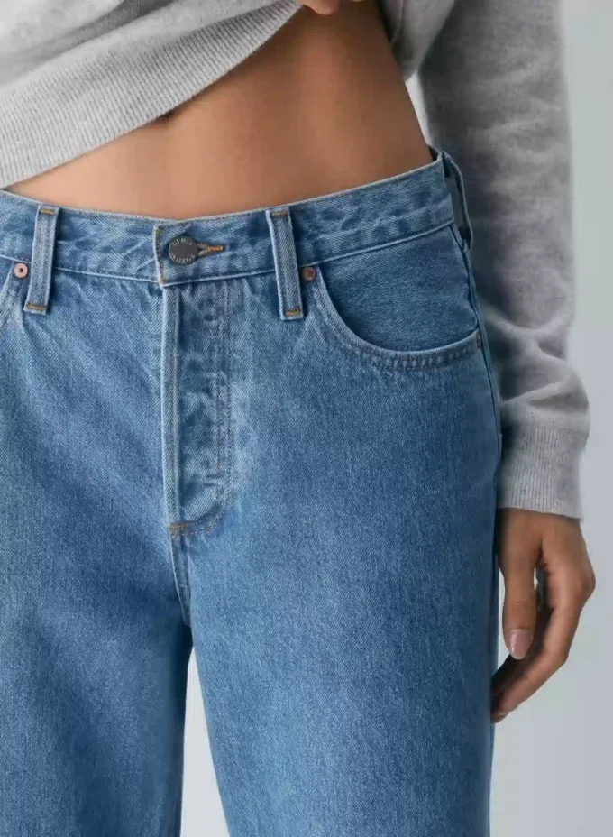 Denim Forum The ’90s Vintage Lo-rise Cuffed Jean Denim Forum The ’90s Vintage Lo-rise Cuffed Jean
