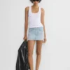 Denim Forum The ‘90s Vintage Micro Denim Skirt Denim Forum The ‘90s Vintage Micro Denim Skirt