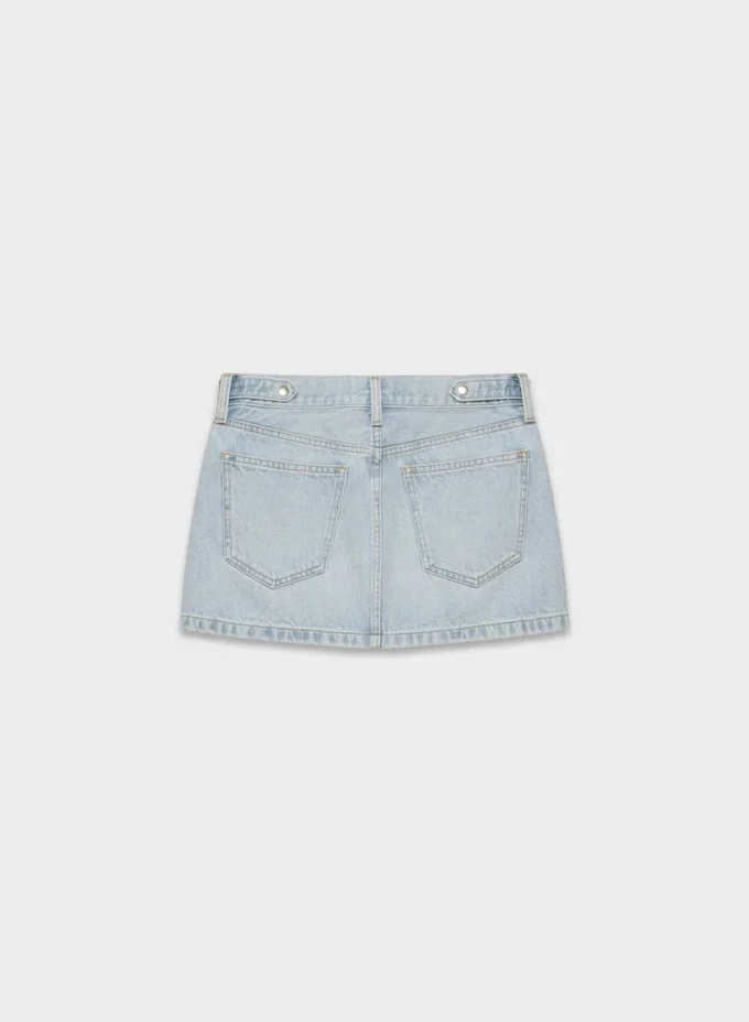 Denim Forum The ‘90s Vintage Micro Denim Skirt Denim Forum The ‘90s Vintage Micro Denim Skirt