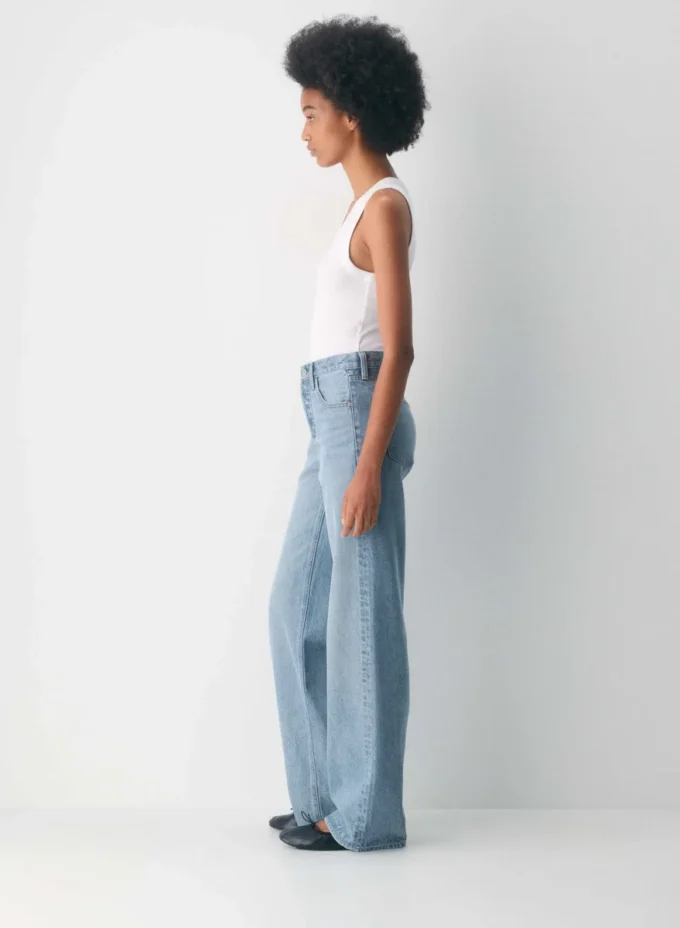 Denim Forum The ’90s Vintage Mid-rise Wide Jean Denim Forum The ’90s Vintage Mid-rise Wide Jean