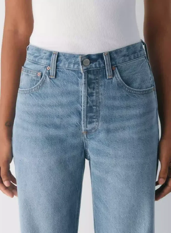 Denim Forum The ’90s Vintage Mid-rise Wide Jean Denim Forum The ’90s Vintage Mid-rise Wide Jean