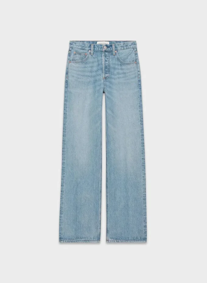 Denim Forum The ’90s Vintage Mid-rise Wide Jean Denim Forum The ’90s Vintage Mid-rise Wide Jean