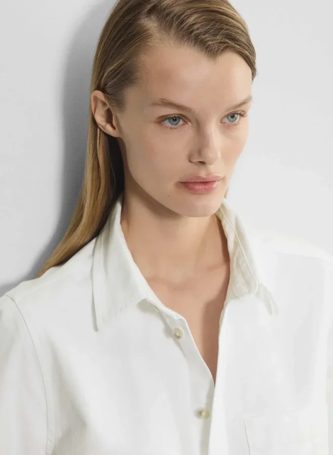 Denim Forum The ’90s Vintage Shortsleeve Denim Shirt Denim Forum The ’90s Vintage Shortsleeve Denim Shirt