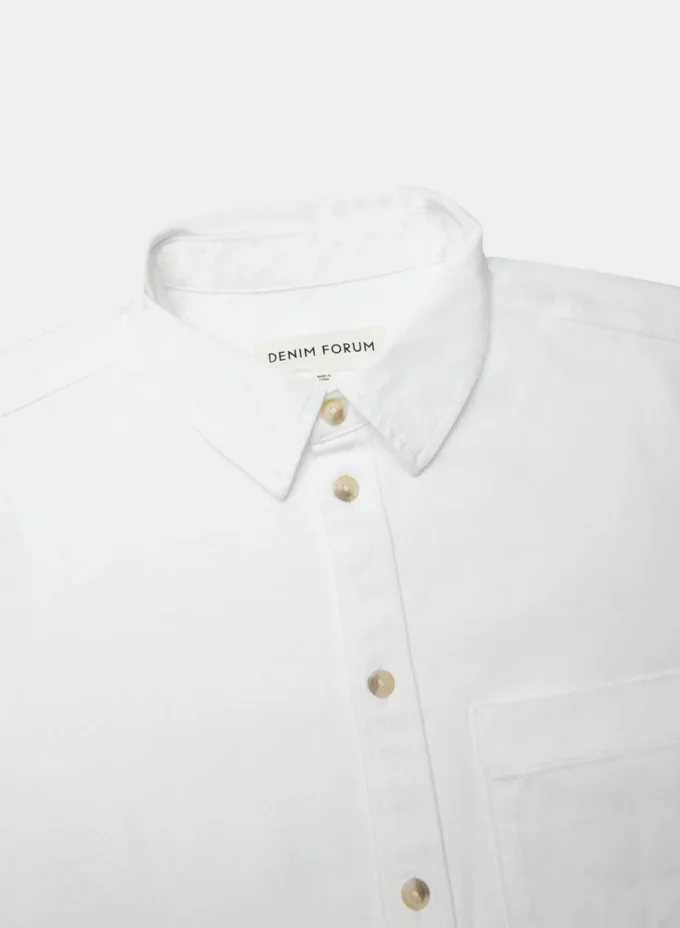 Denim Forum The ’90s Vintage Shortsleeve Denim Shirt Denim Forum The ’90s Vintage Shortsleeve Denim Shirt