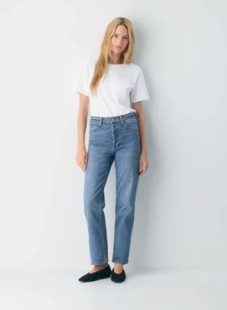Denim Forum The Arlo Hi-rise Straight Jean