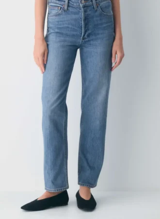 Denim Forum The Arlo Hi-rise Straight Jean