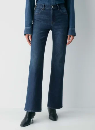 Denim Forum The Chloe Hi-rise Bootcut Jean
