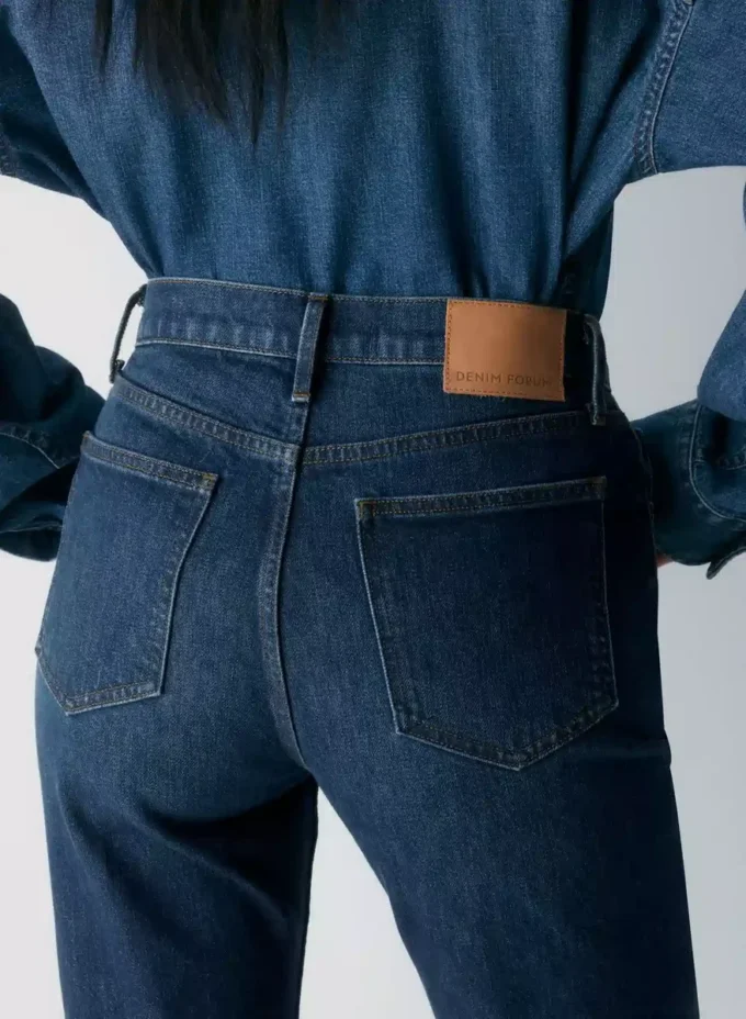 Denim Forum The Chloe Hi-rise Bootcut Jean